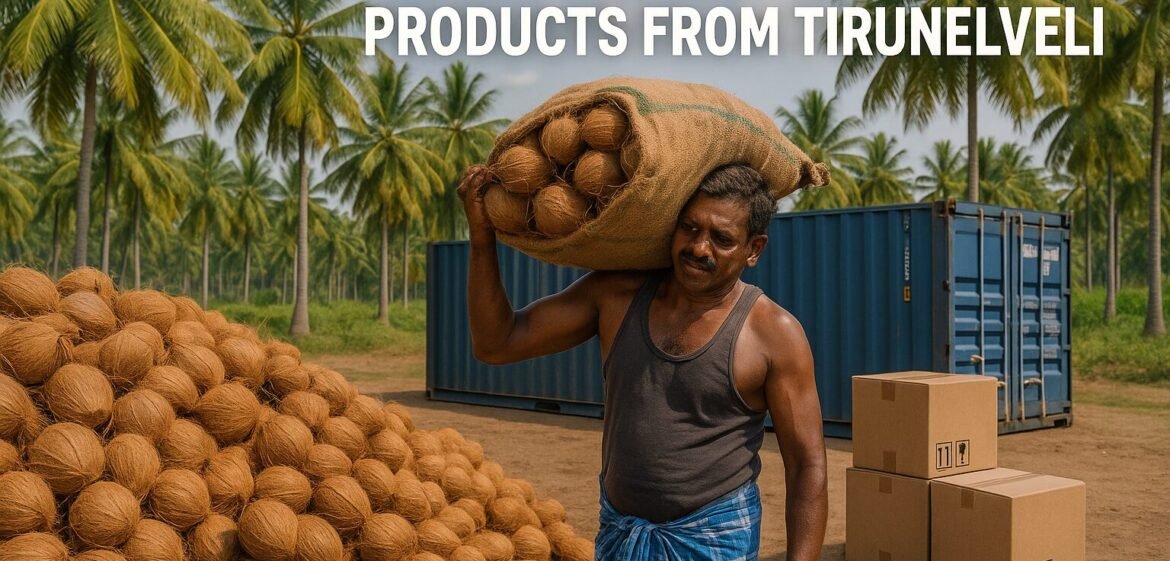 Exporting Coconut-Based Products from Tirunelveli