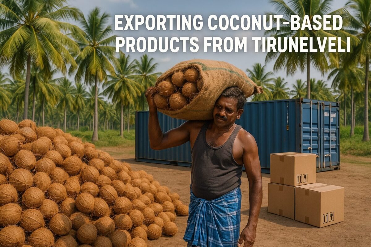 Exporting Coconut-Based Products from Tirunelveli