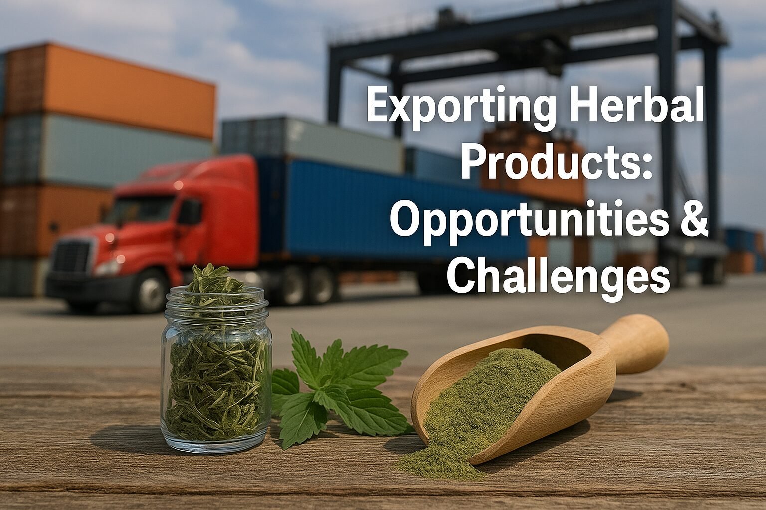 Exporting Herbal Products