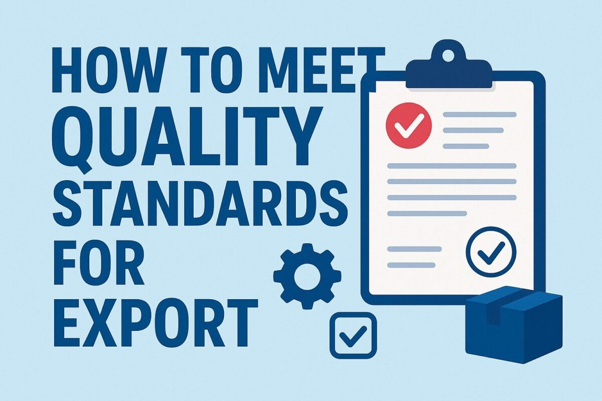 'How to Meet Quality Standards for Export'