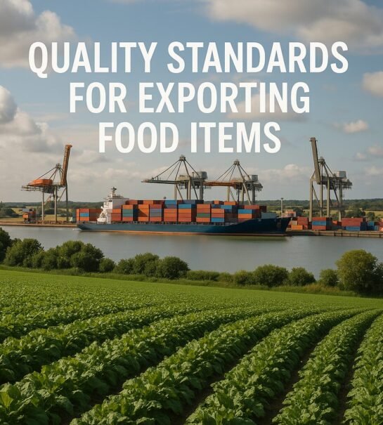Quality Standards for Exporting Food Items
