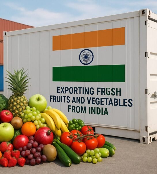 exporting fresh fruits and vegetables from India