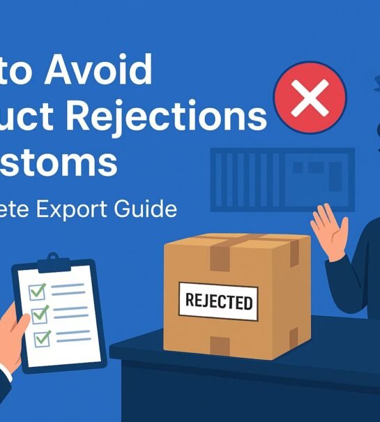 Steps to avoid product rejections in customs clearance